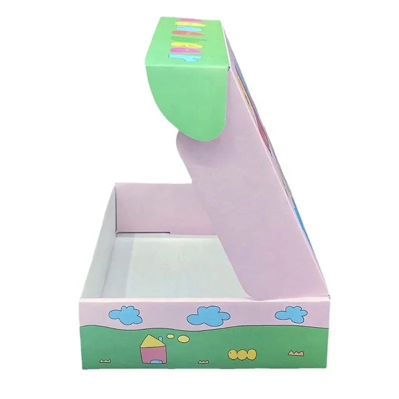 Custom Printed Gift Box with Carry-Handle Lid