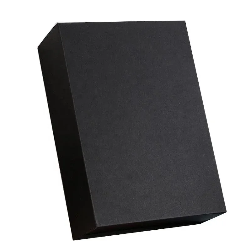 Custom Black Rectangular Presentation Box