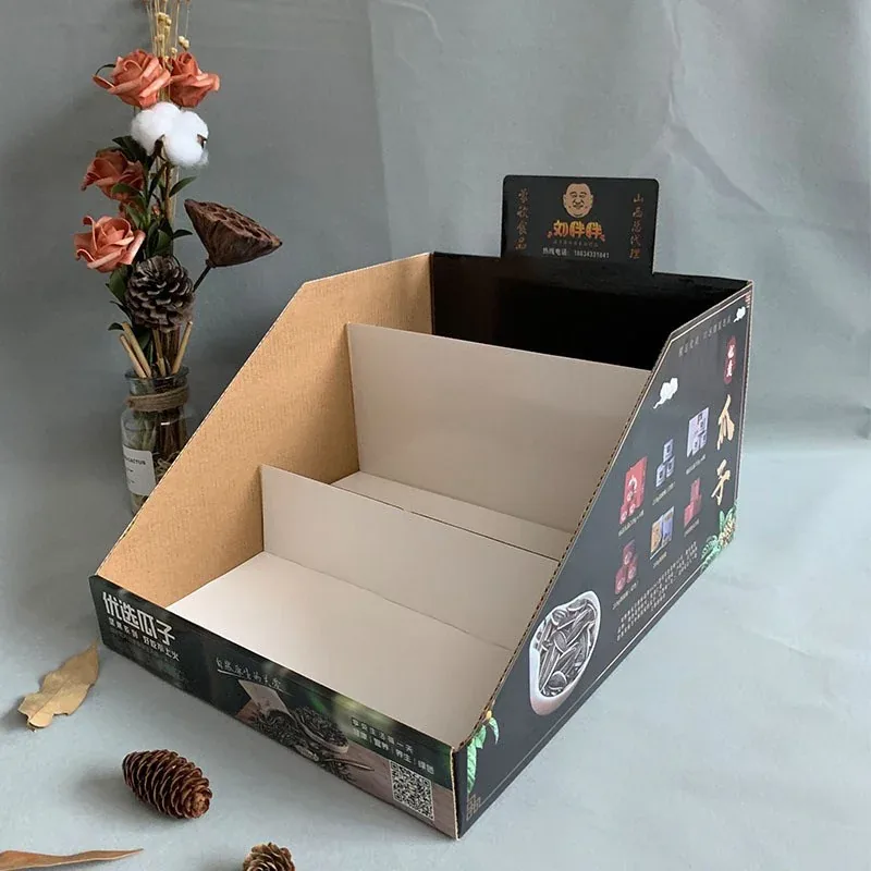 Custom Tiered Counter Display Packaging Tray