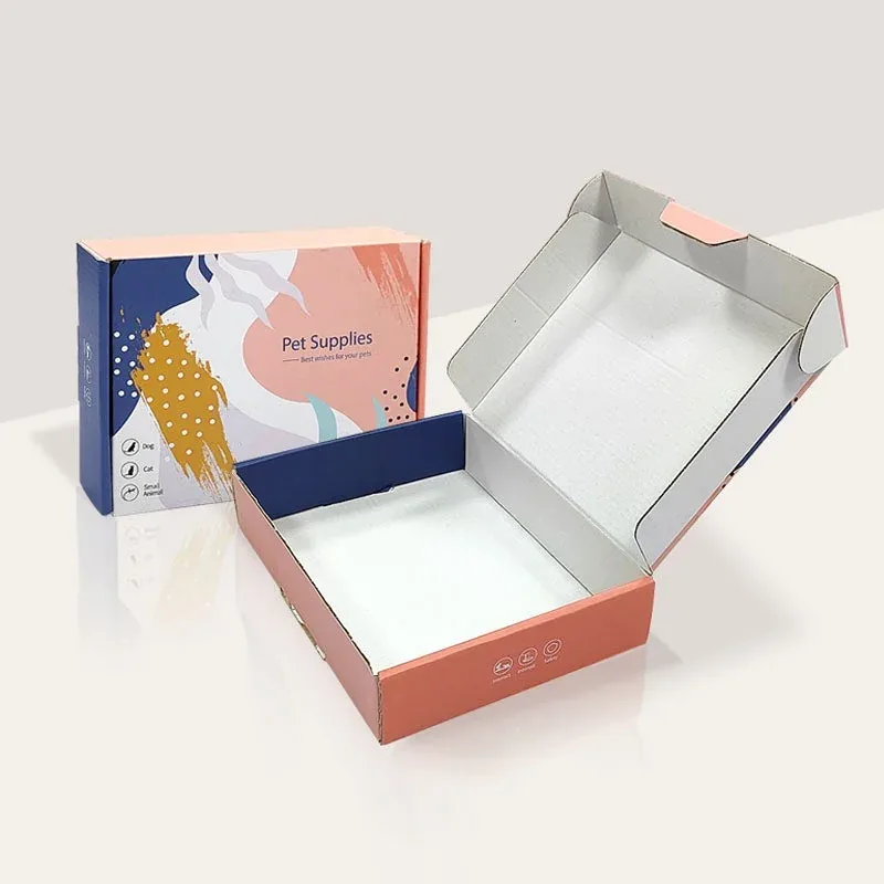 Custom Color-Block Printed Mailer with Insert