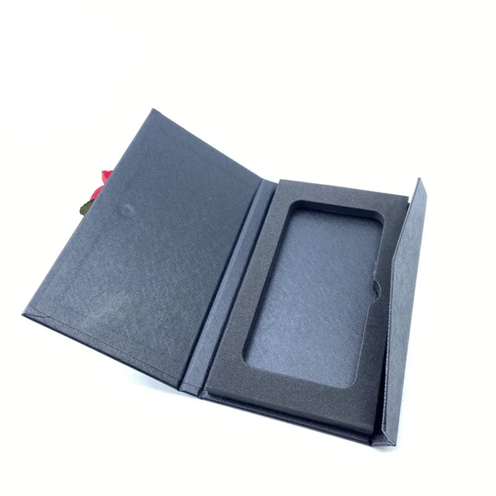 Custom Black Book-Style Card Presentation Box