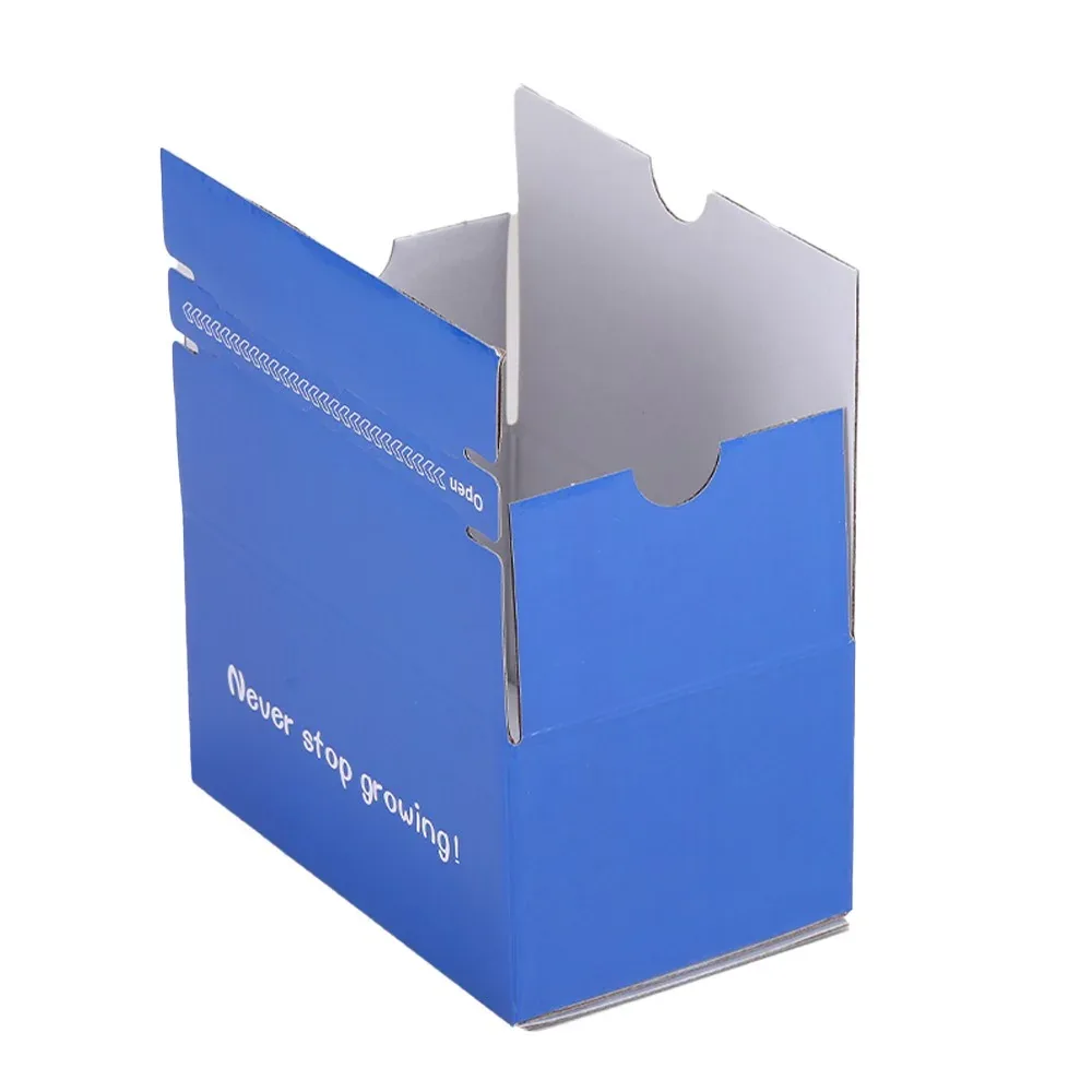 Custom Blue Open-Top Packaging Sleeve