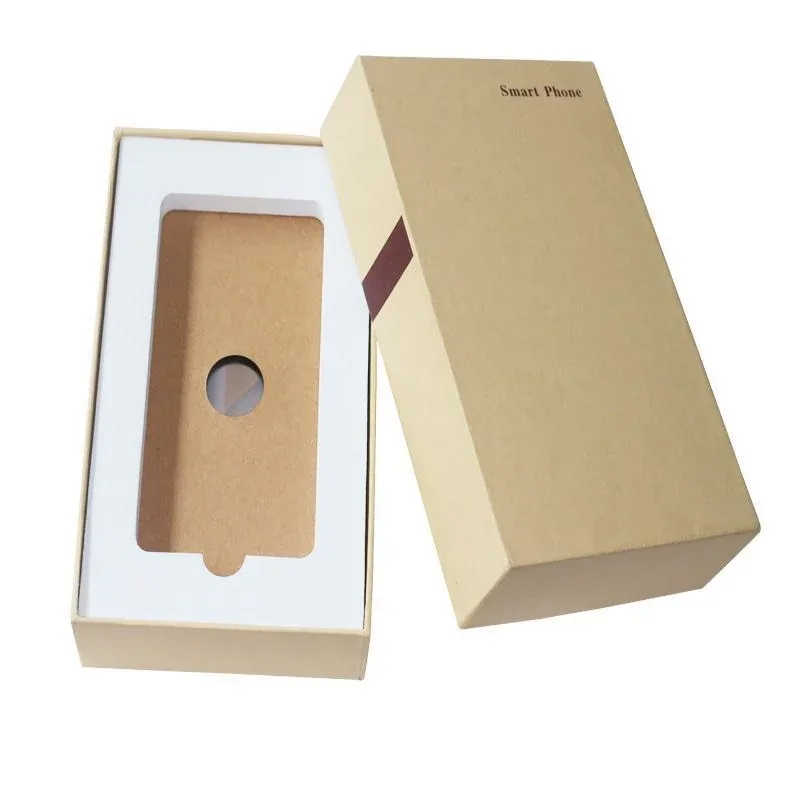 Custom Phone Packaging Box with Fitted Tray