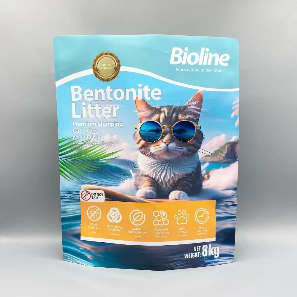 Custom Printed Stand-Up Pouch for Pet Product Packaging