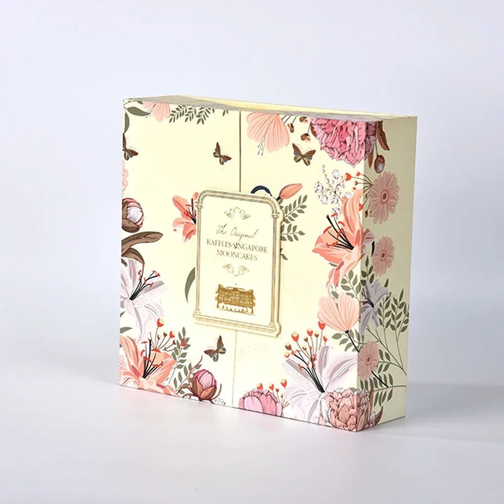 Custom Floral Printed Fragrance Carton
