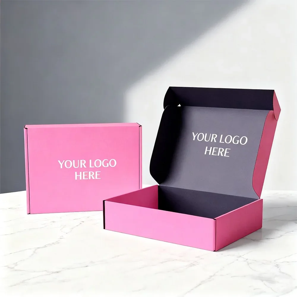 Custom Purple Butterfly Hinged Gift Box view 3