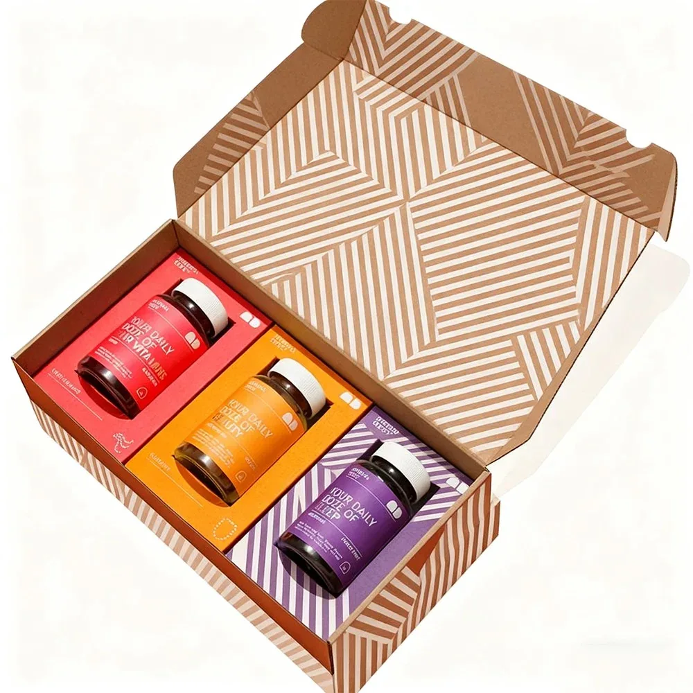 Custom Three-Jar Gift Mailer with Dividers