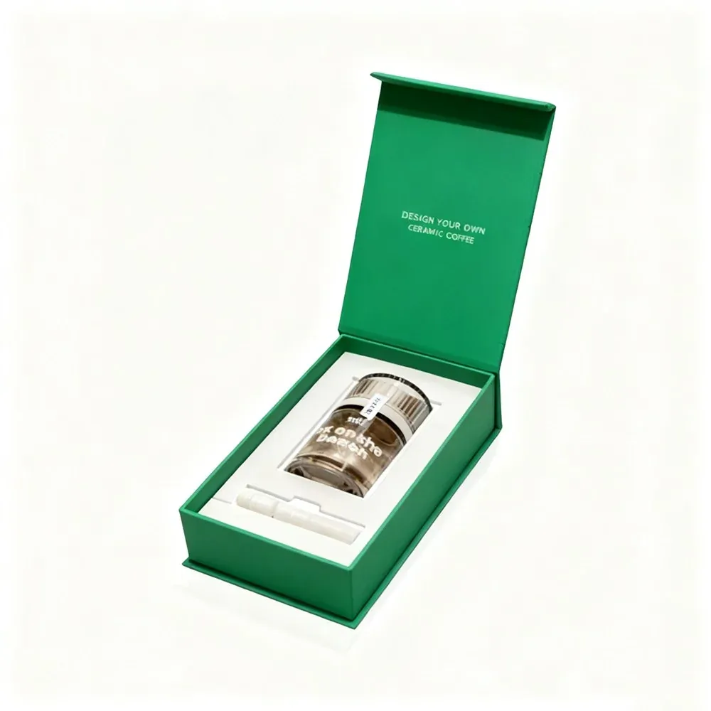 Custom Green Fragrance Presentation Box