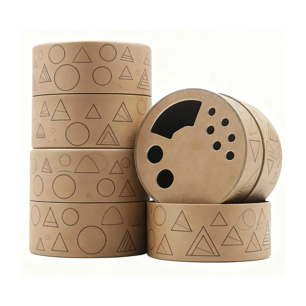 Custom Patterned Powder Packaging Tube with Sifter view 2