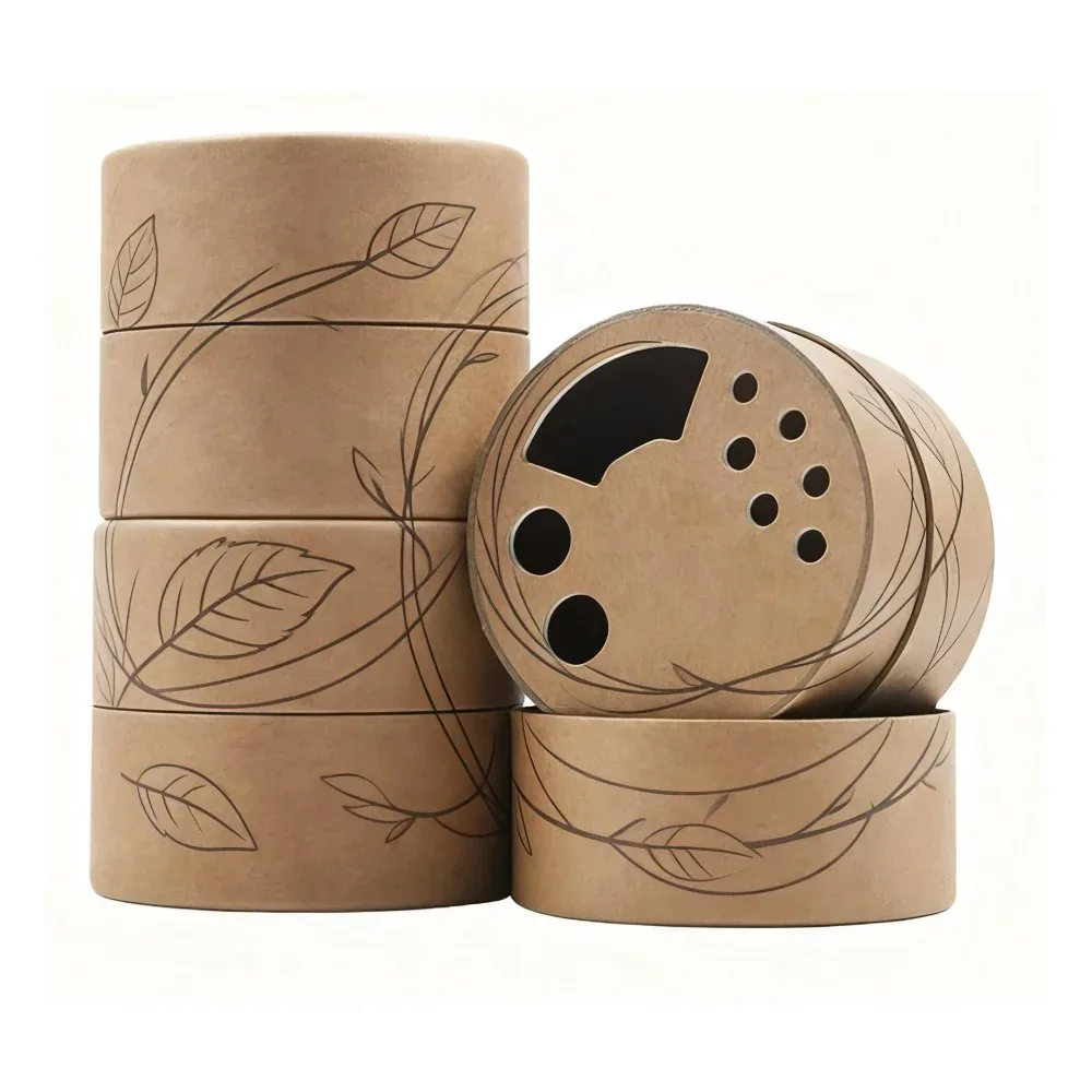 Custom Patterned Paper Tube view 3