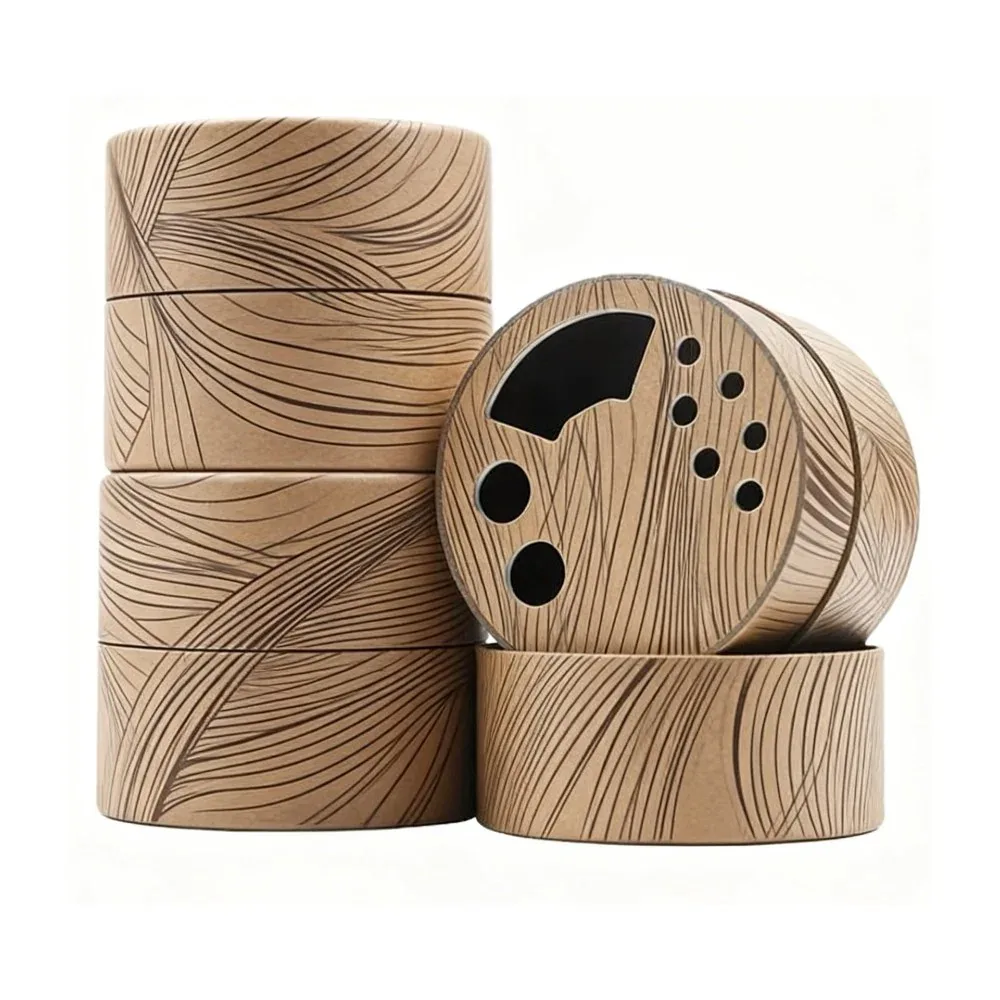 Custom Patterned Paper Tube view 4
