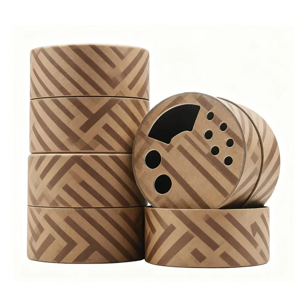 Custom Star-Pattern Paper Tube Set view 2